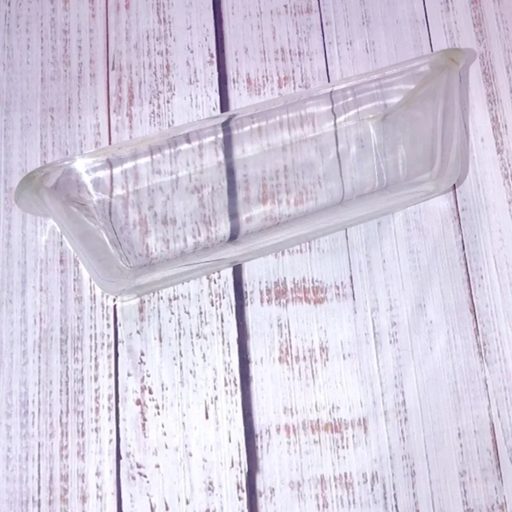Glassbake bread loaf casserole dish